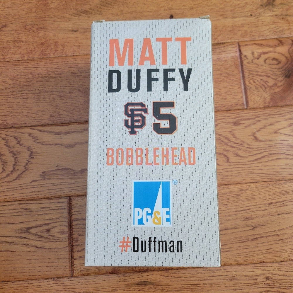 NEW Matt Duffy SF Giants Bobblehead - Picture 4 of 8